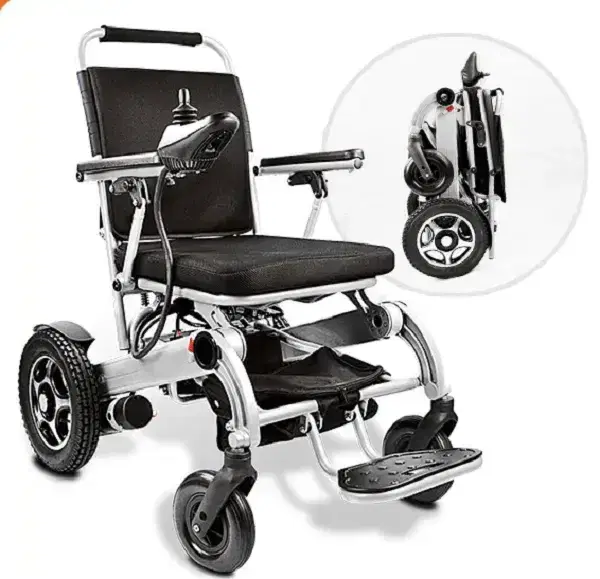 Silla de Ruedas Eléctrica Liviana 007 (Aluminio)_5