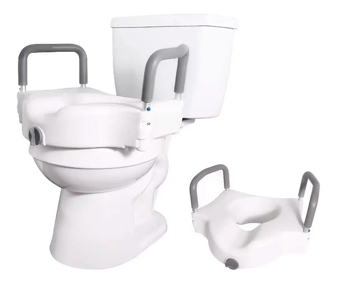 Alza WC con apoya brazos